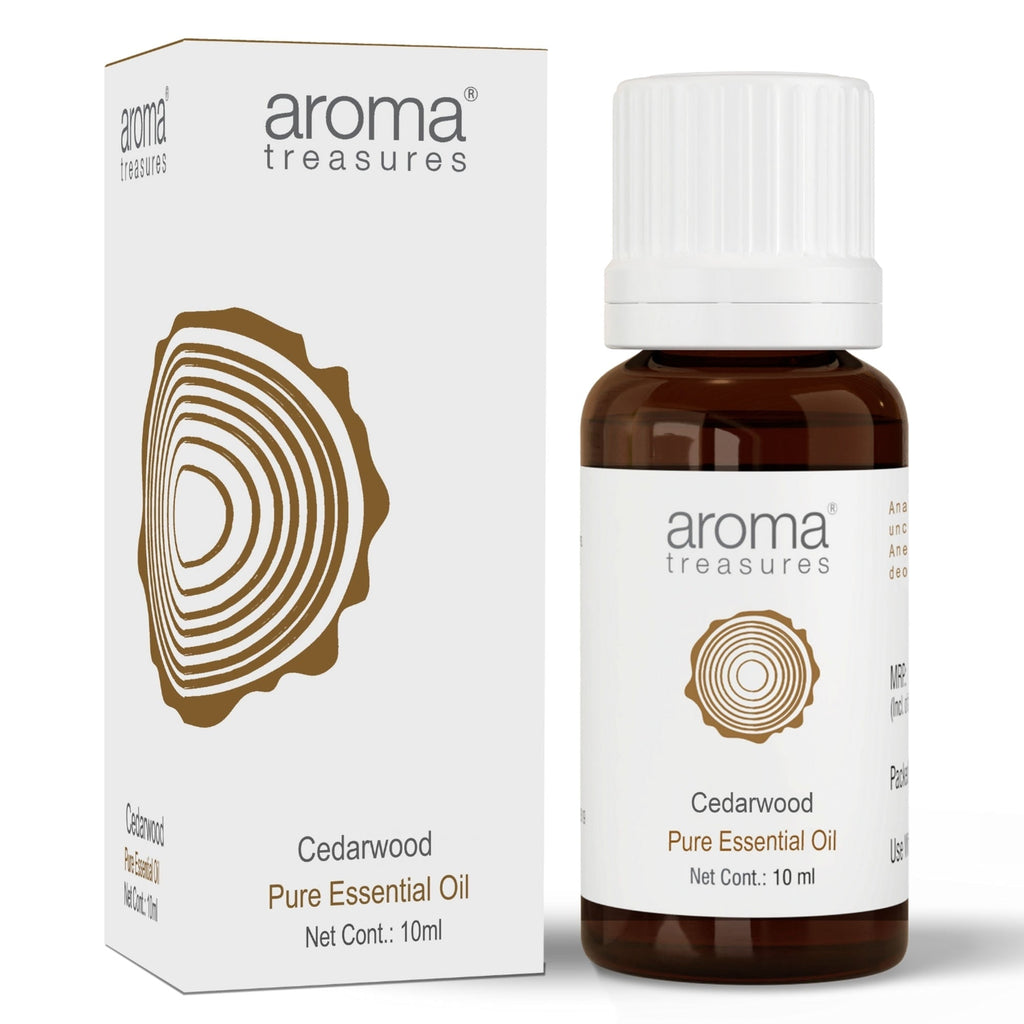 Aroma Treasures Cedarwood Pure Essential Oil | Grocsy