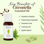 Aroma Treasures Citronella Pure Essential Oil | Grocsy