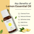Aroma Treasures Lemon Pure Essential Oil | Grocsy