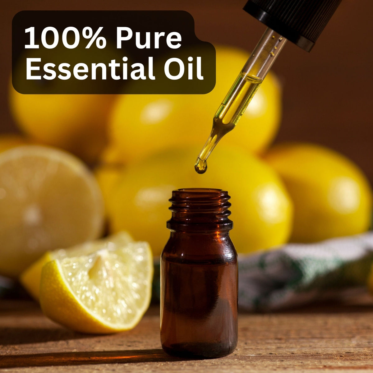 Aroma Treasures Lemon Pure Essential Oil | Grocsy