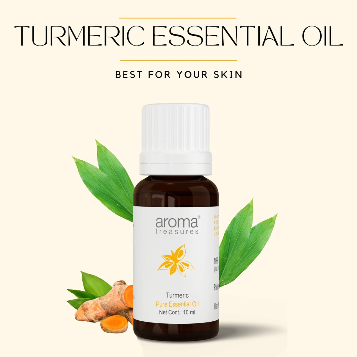 Aroma Treasures Turmeric Pure Essential Oil | Grocsy