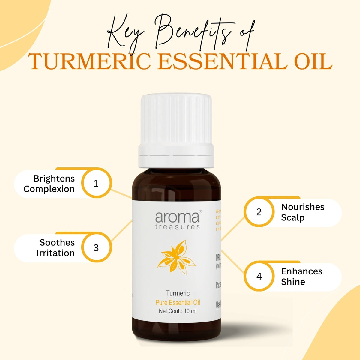 Aroma Treasures Turmeric Pure Essential Oil | Grocsy