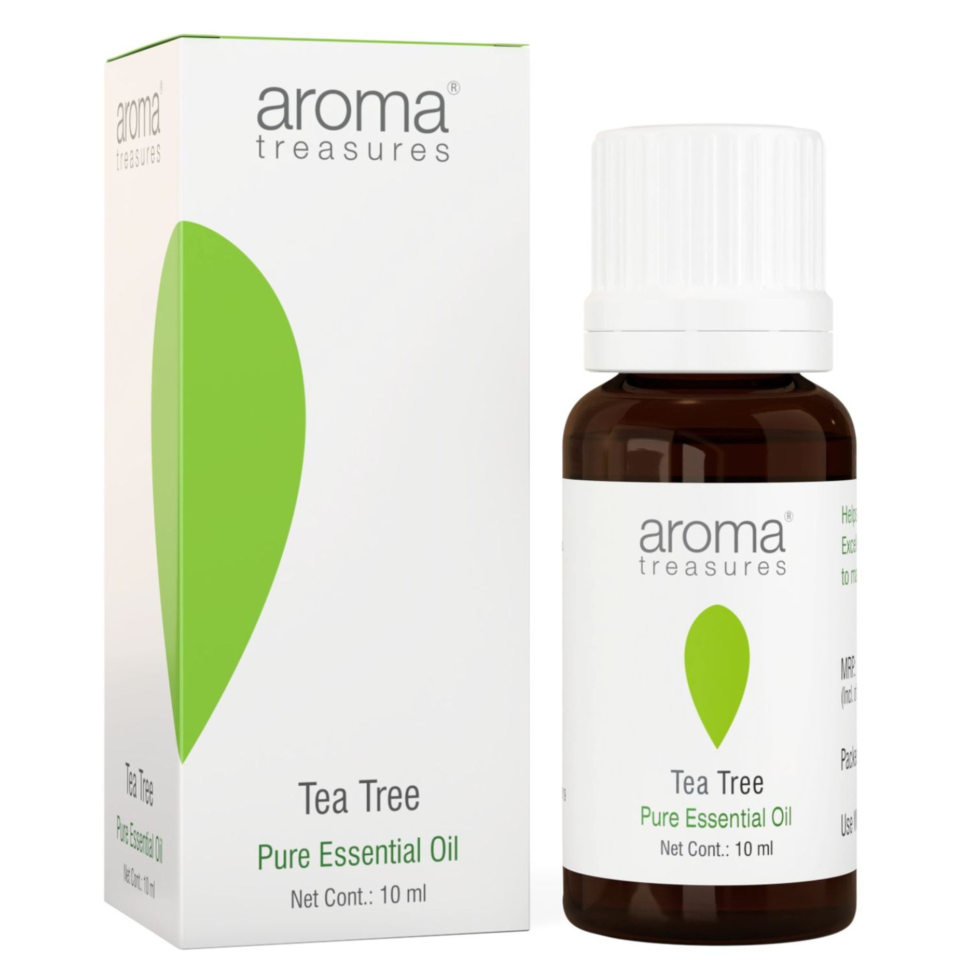 Aroma Treasures Tea Tree Pure Essential Oil | Grocsy