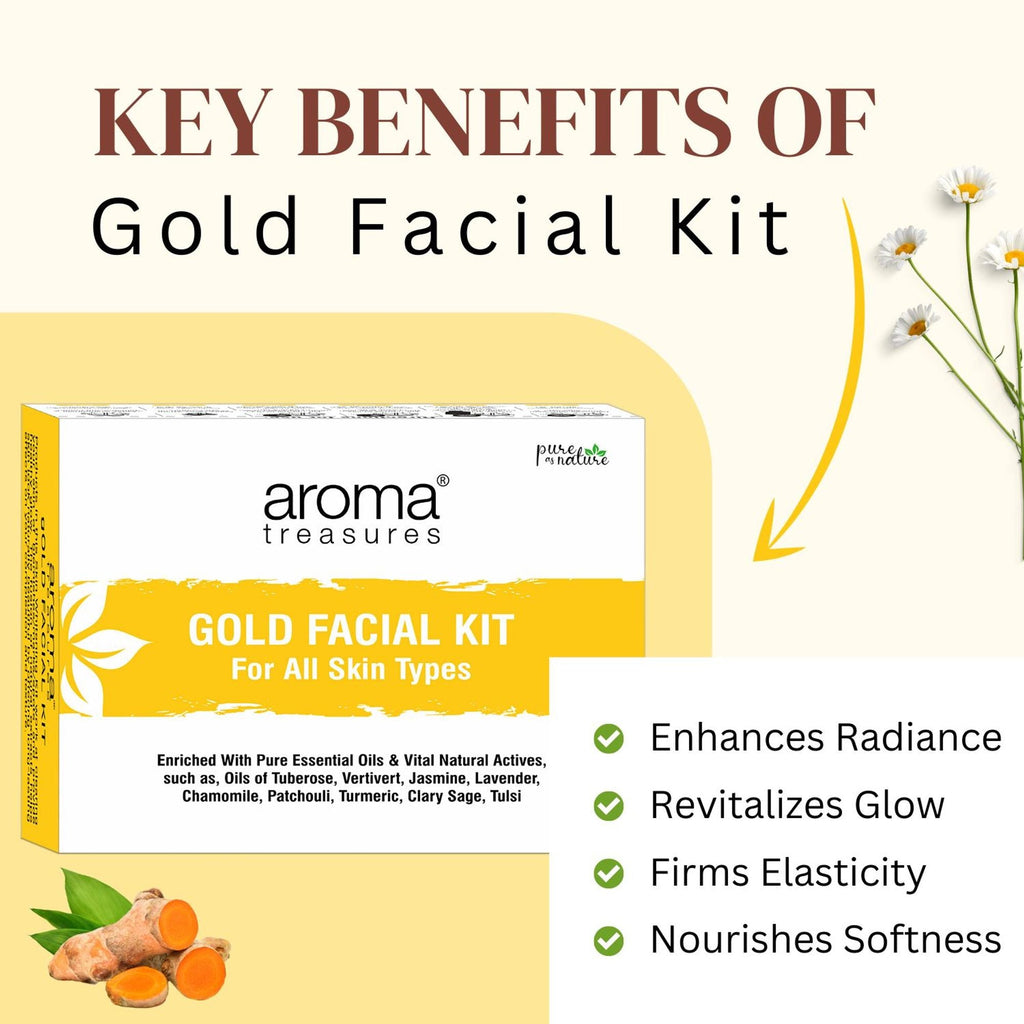 Aroma Treasures Gold Facial Kit | Grocsy