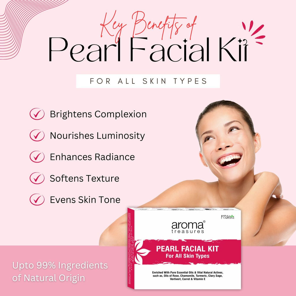 Aroma Treasures Pearl Facial Kit | Grocsy
