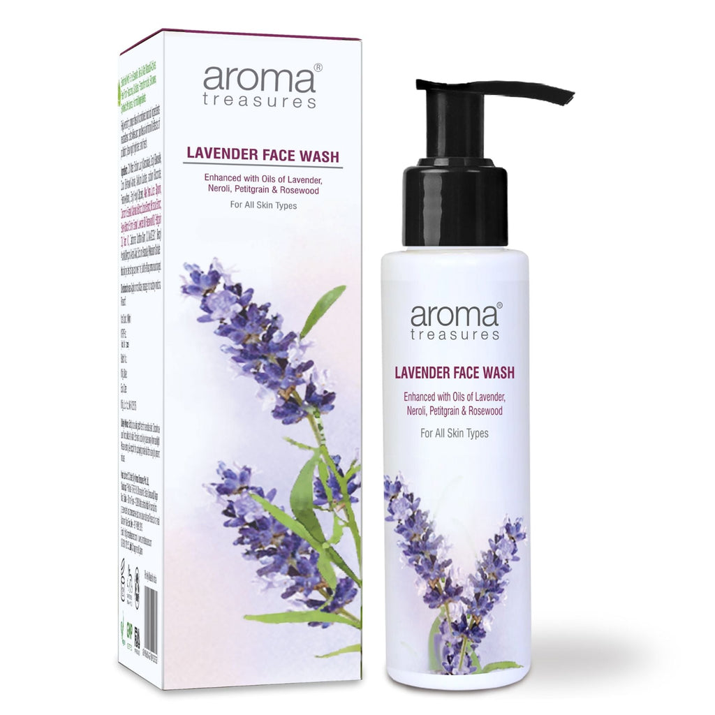 Aroma Treasures Lavender Face Wash | Grocsy