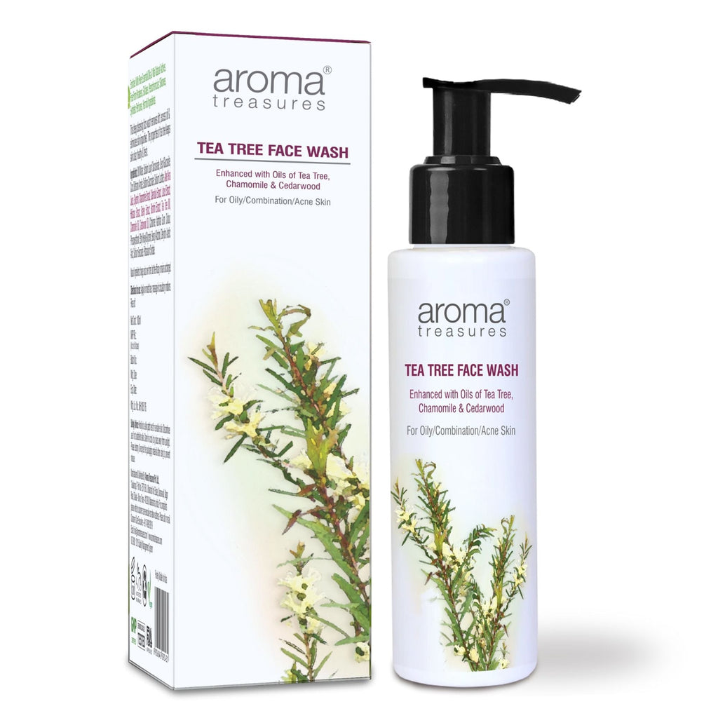 Aroma Treasures Tea Tree Face Wash | Grocsy