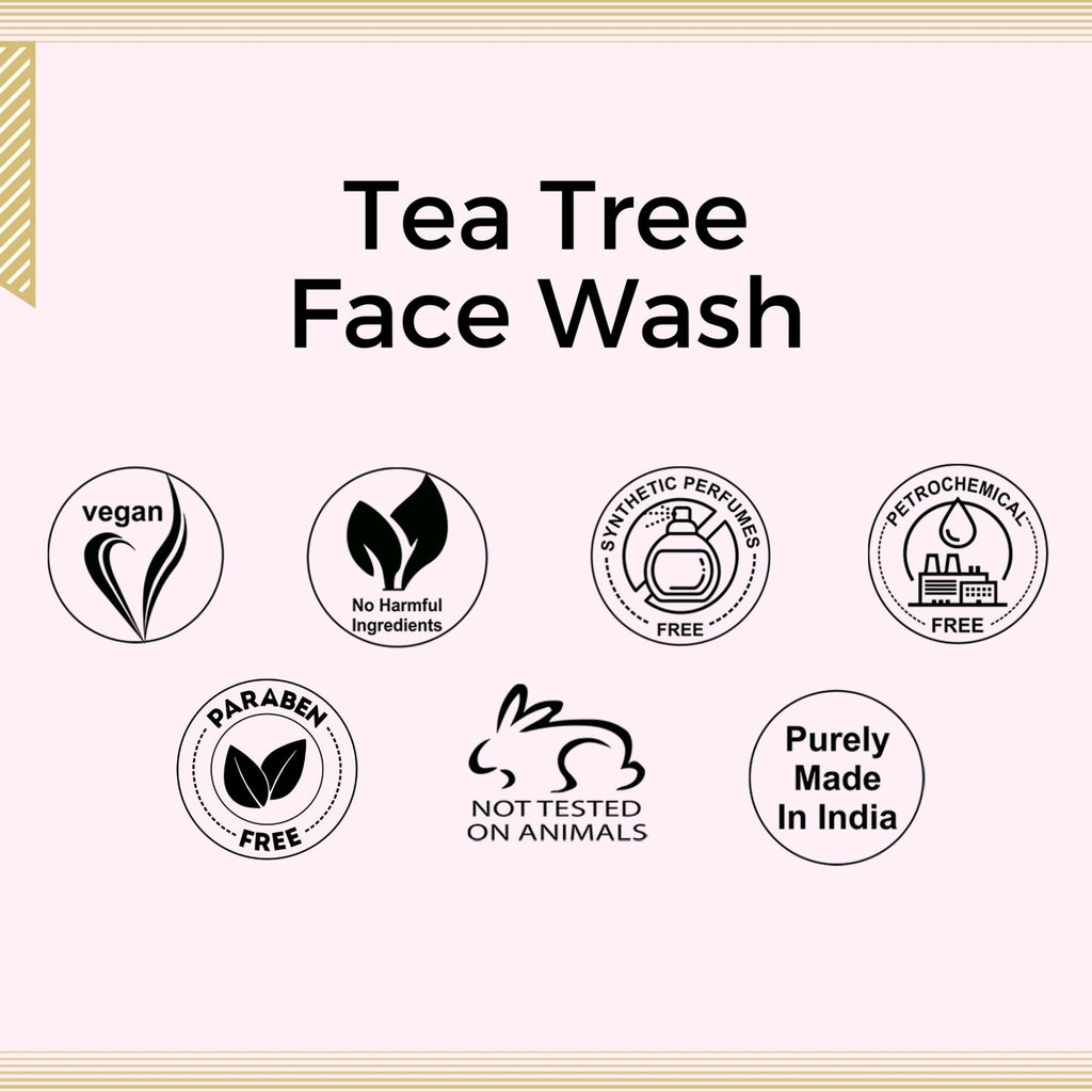 Aroma Treasures Tea Tree Face Wash | Grocsy