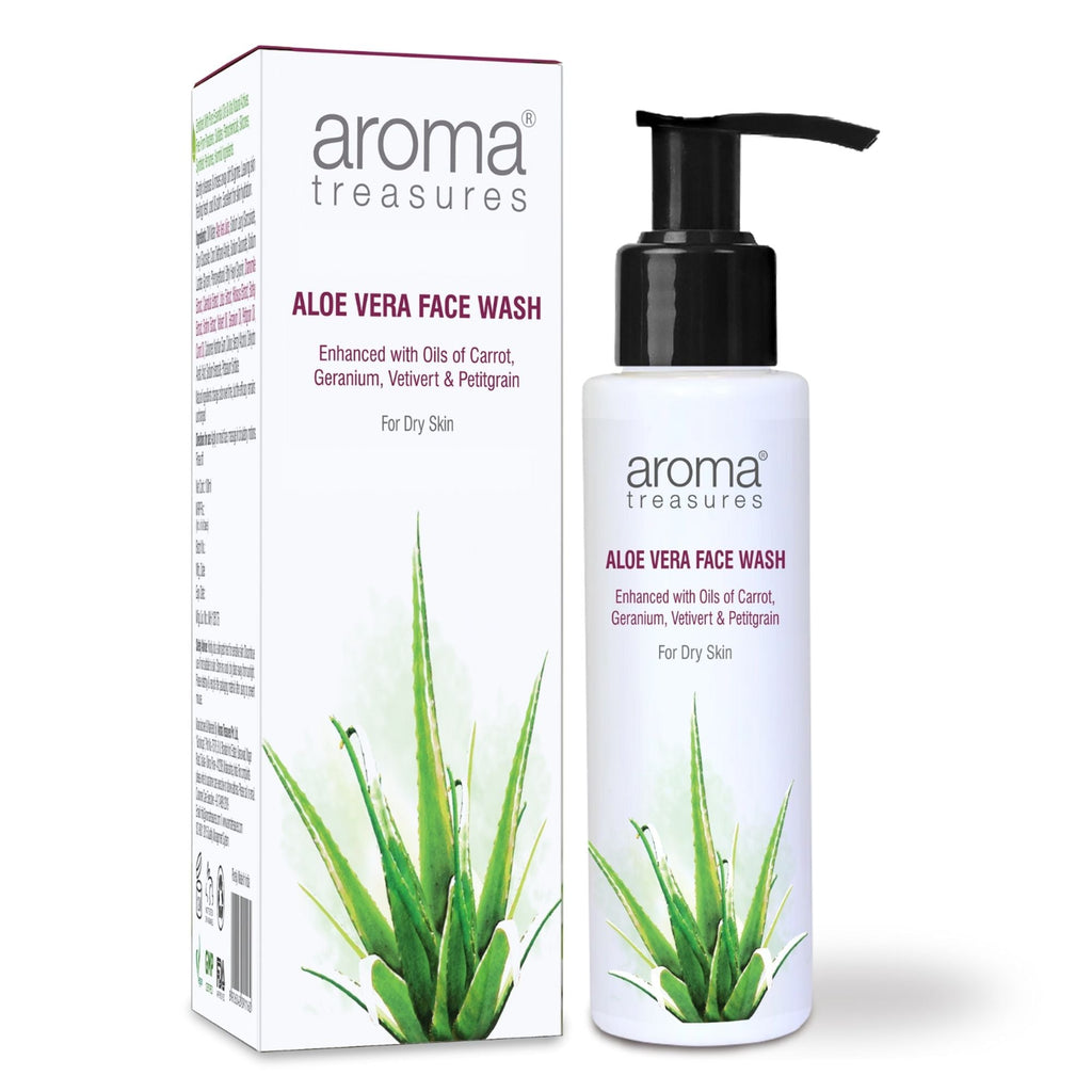 Aroma Treasures Aloe Vera Face Wash | Grocsy