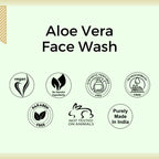 Aroma Treasures Aloe Vera Face Wash | Grocsy