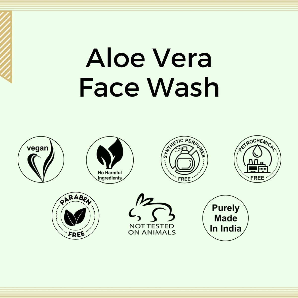 Aroma Treasures Aloe Vera Face Wash | Grocsy