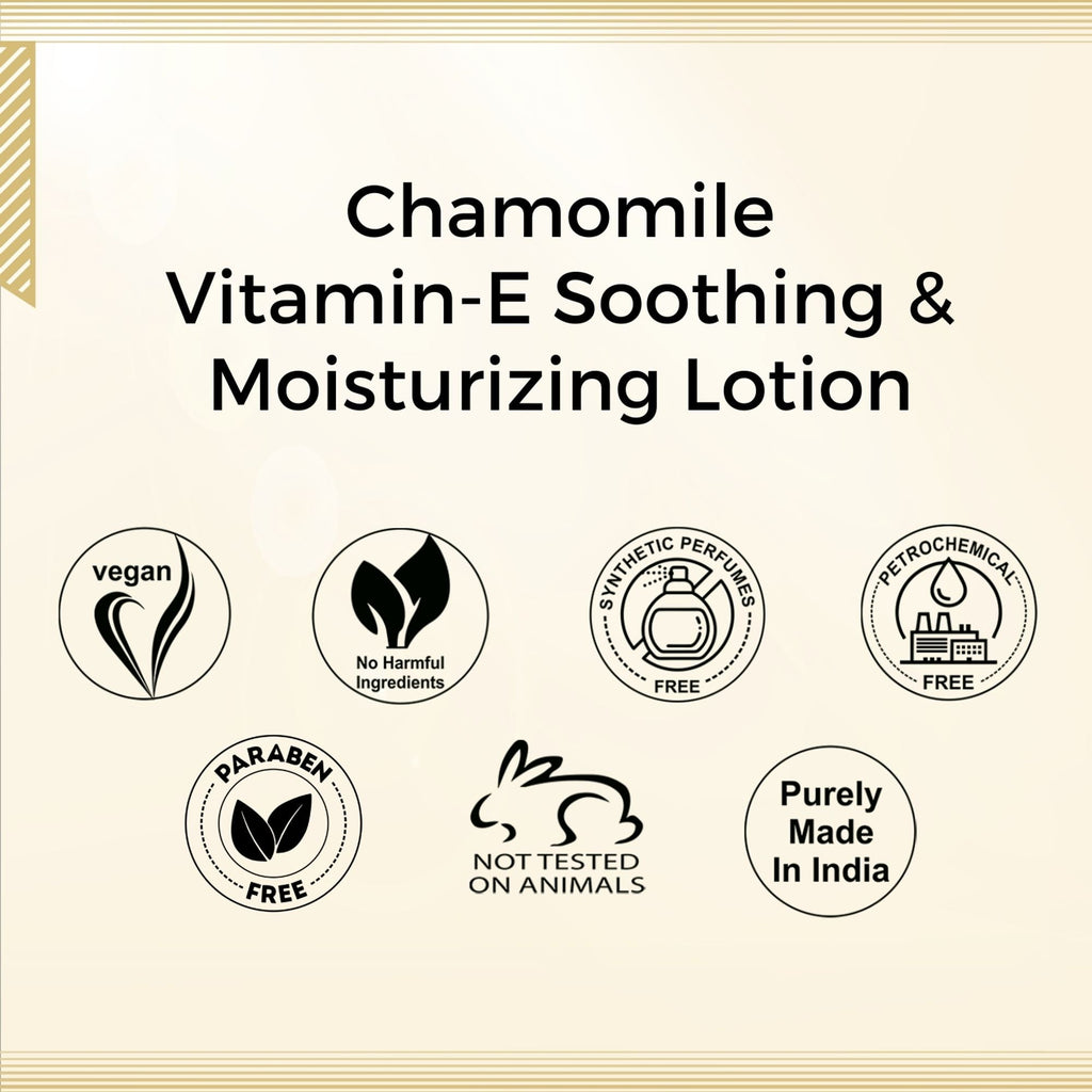 Aroma Treasures Chamomile Vitamin-E- Soothing & Moisturizing Lotion | Grocsy