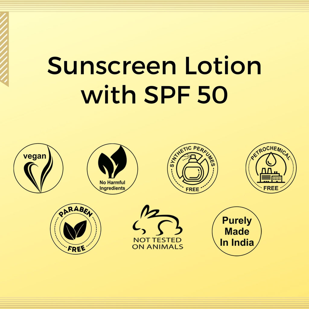 Aroma Treasures Sunscreen Lotion Spf 50 Pa+++ Uvb Uva | Grocsy