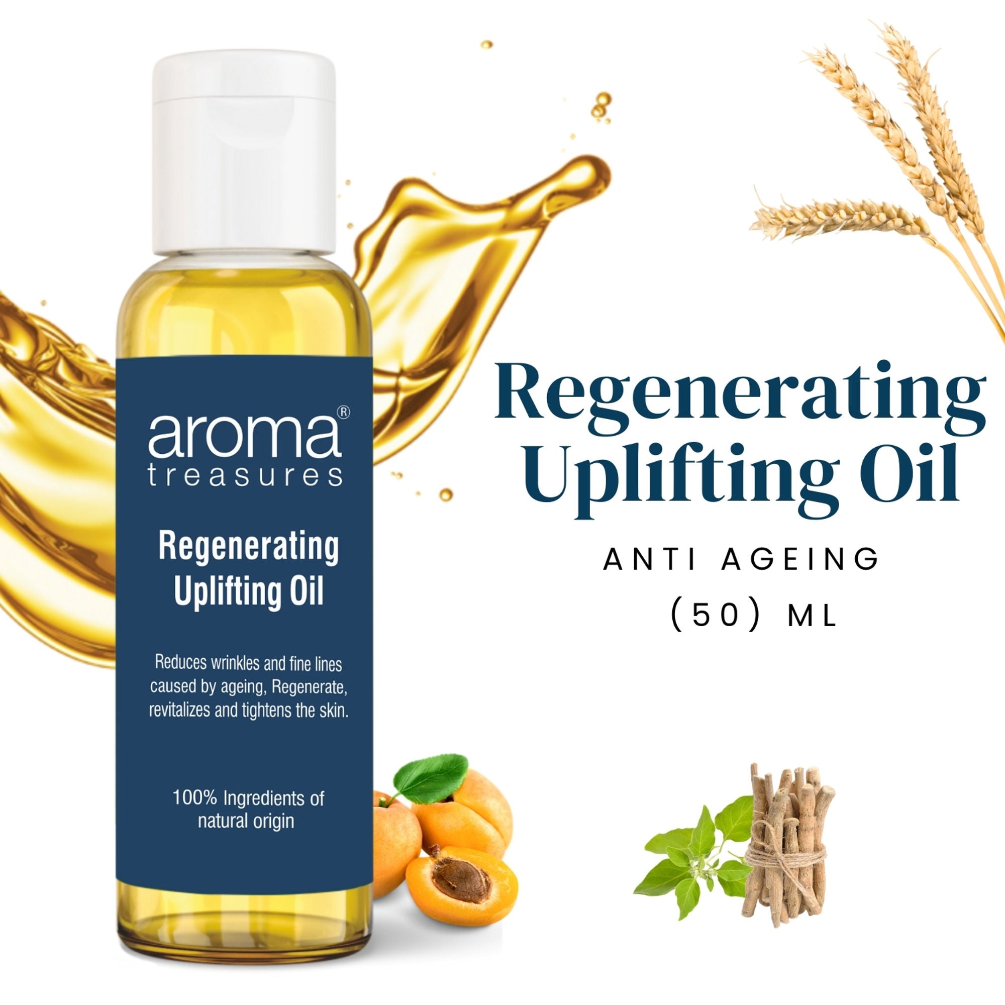 Aroma Treasures Regenerating Uplifting Oil | Grocsy