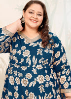 Monjolika Fashion Morpeach Ceremonial Rayon Designer Kurti | Grocsy