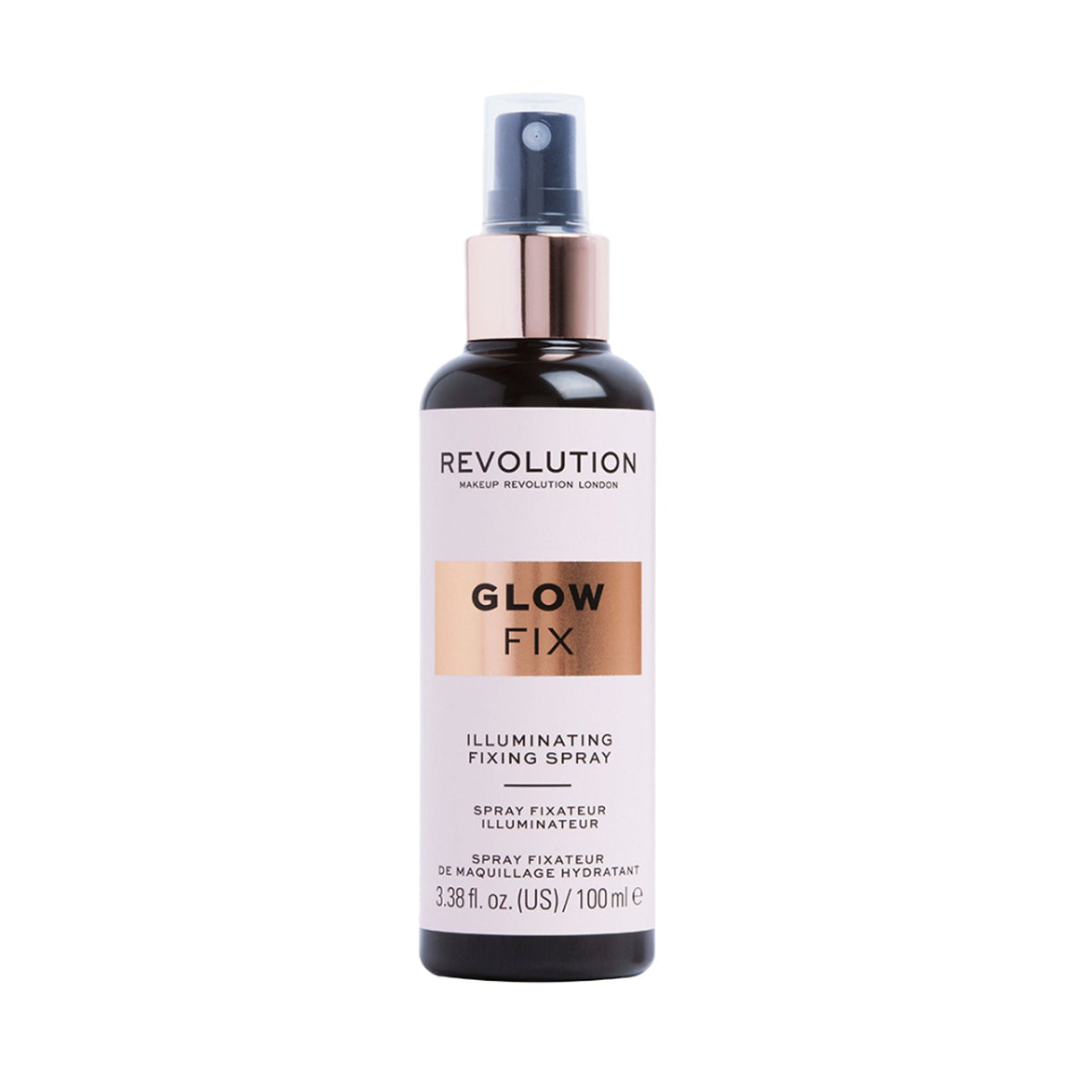 Makeup Revolution Glow fix Illuminating Fixing Spray | Grocsy