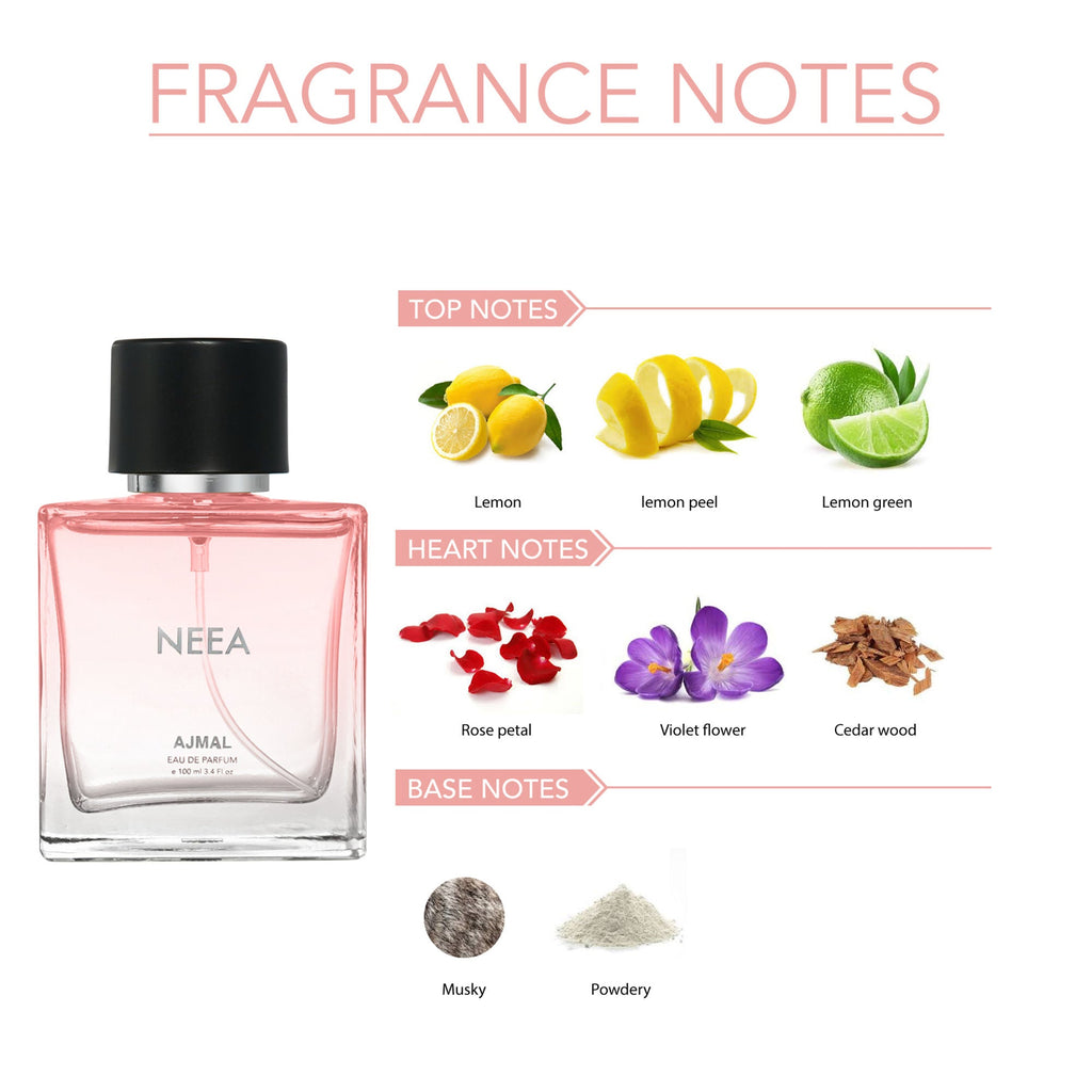 Ajmal India Neea Eau De Parfum Floral for Women | Grocsy