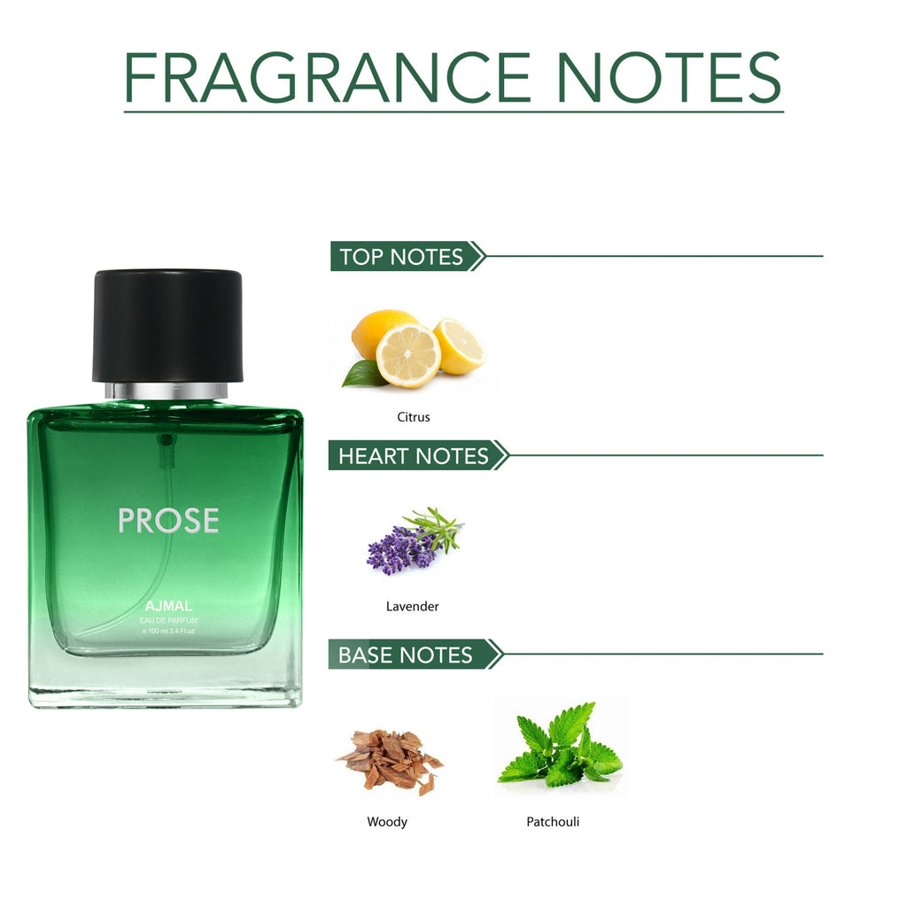 Ajmal India Prose Eau De Parfum Fougere for Men | Grocsy