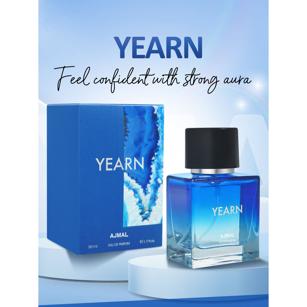 Ajmal India Yearn EDP Perfume For Men | Grocsy