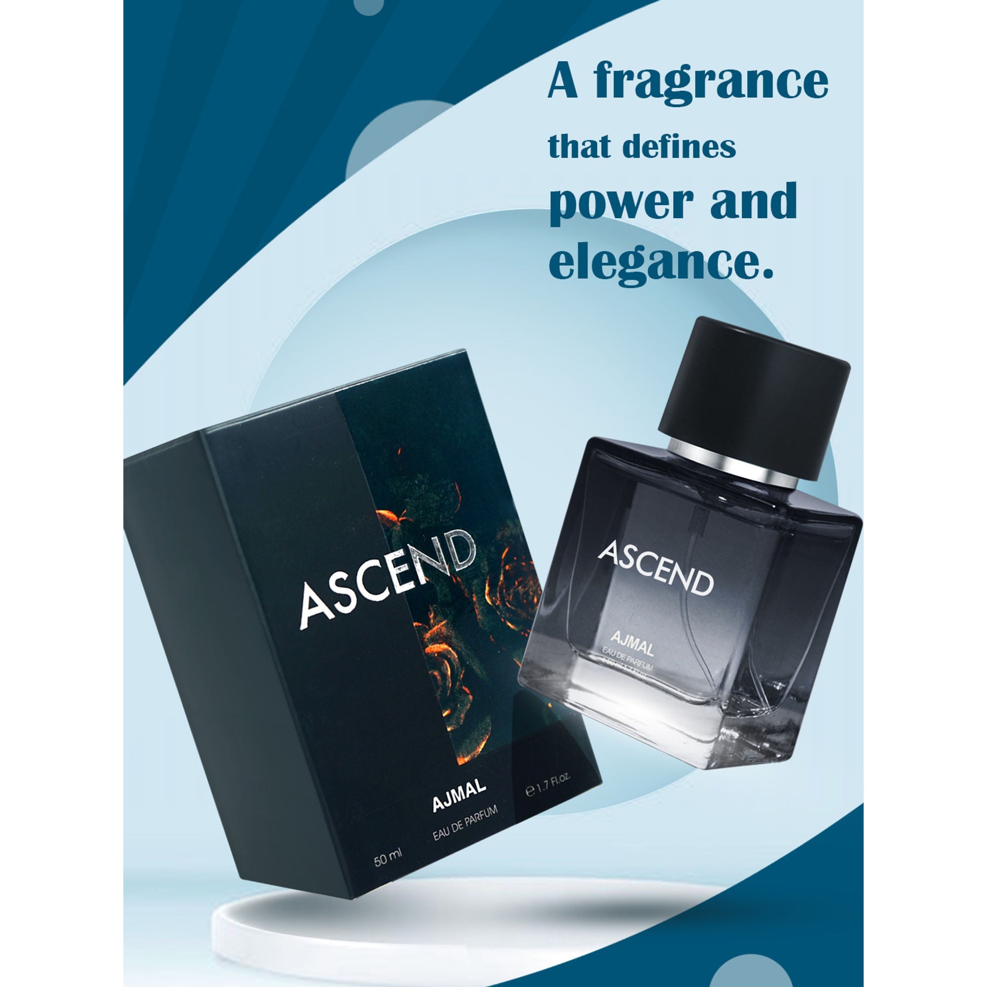 Ajmal India Ascend EDP Perfume For Women And Men | Grocsy