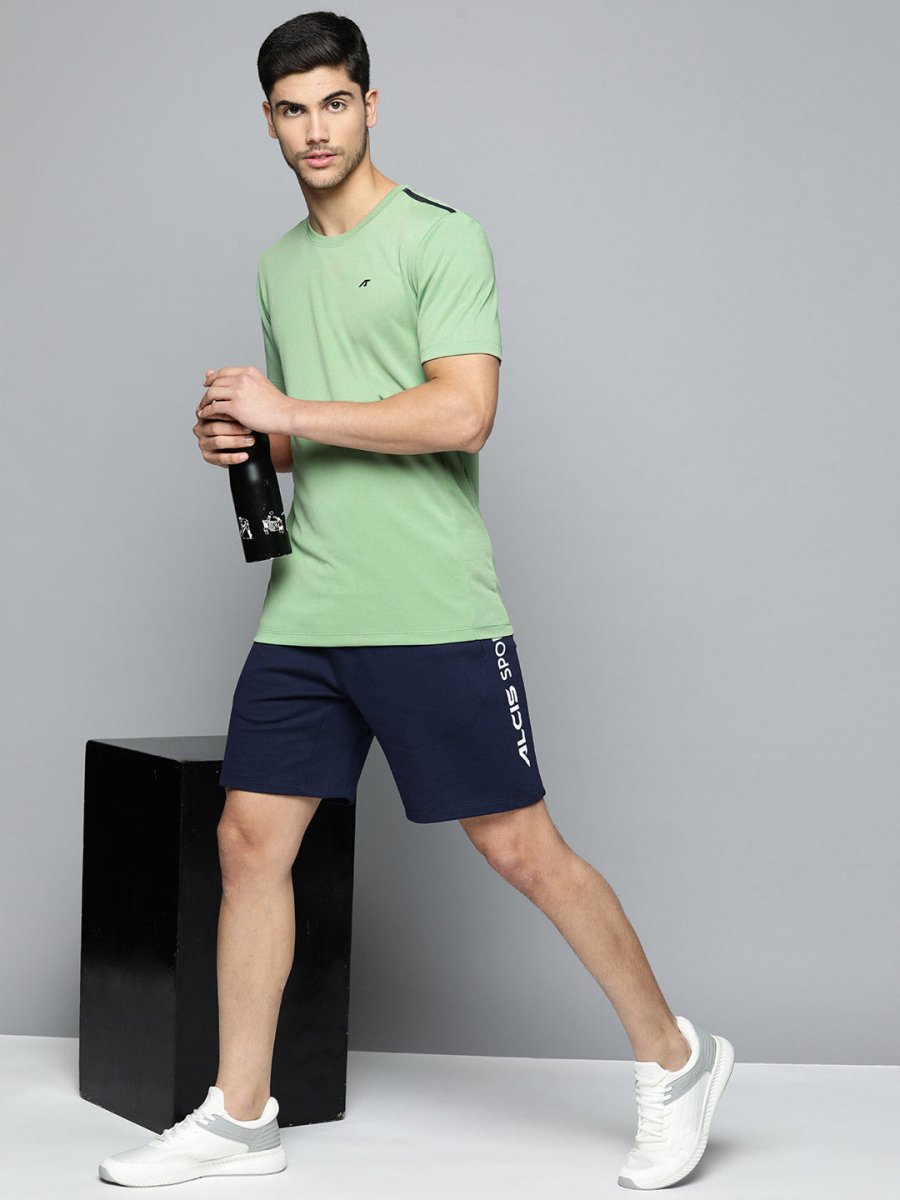 Alcis Men Anti Static Slim Fit Sports T-shirt | Grocsy