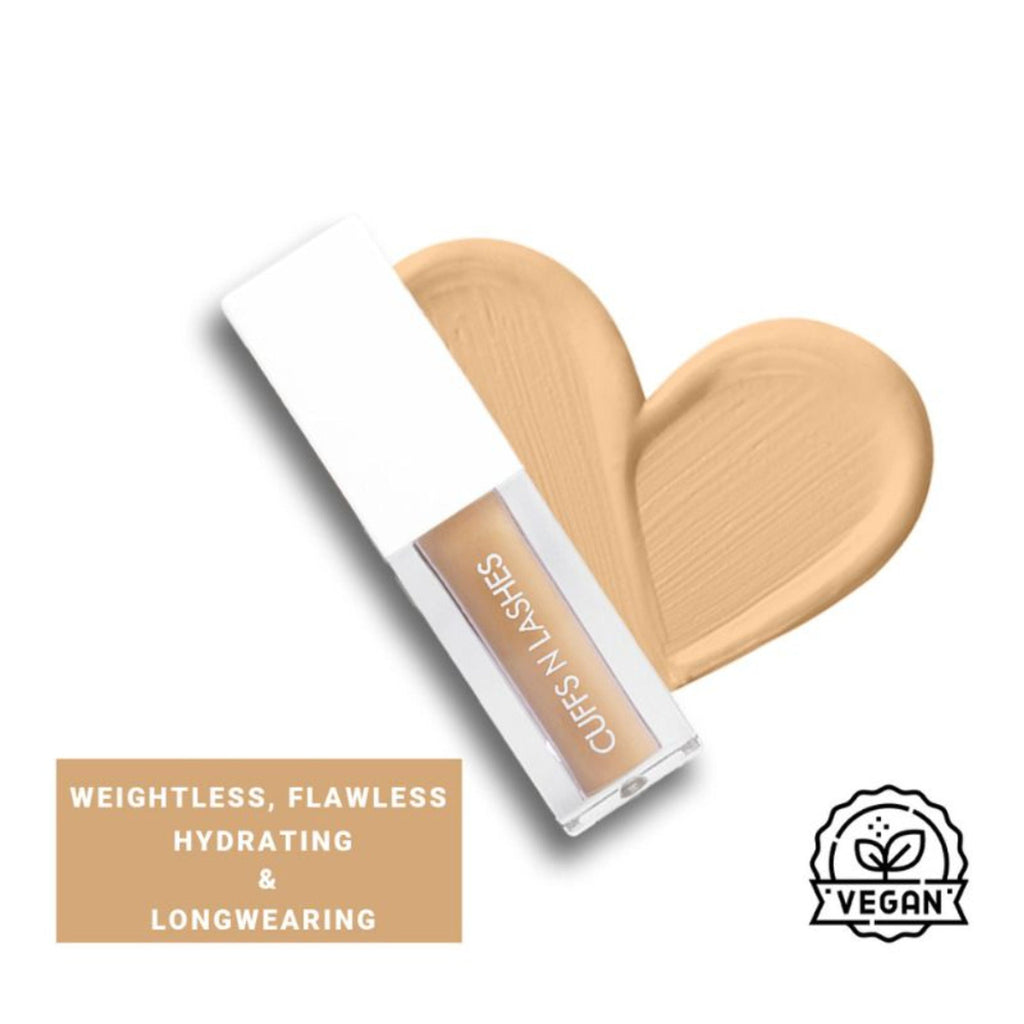 CUFFS N LASHES Cover It All Liquid Concealer - 05 Custard | Grocsy