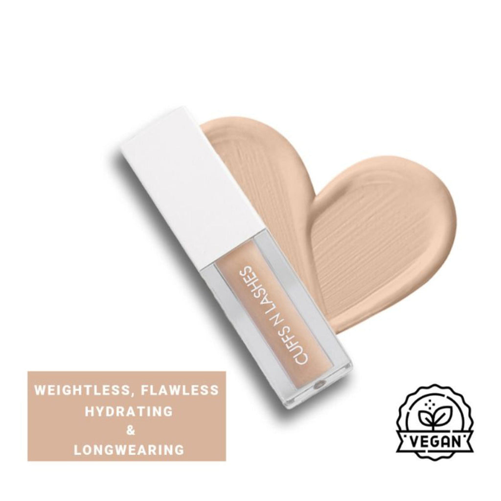 CUFFS N LASHES Cover It All Liquid Concealer - 06 Almond | Grocsy
