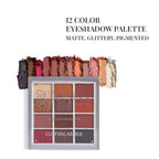 CUFFS N LASHES X The Shystyles Palette 12 Color Mini Palette - Nancy Nude | Grocsy