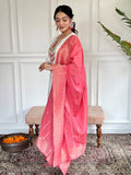 The52 Embroidered Viscose blend Fabric Straight Kurta, Pant and Dupatta Set | Grocsy