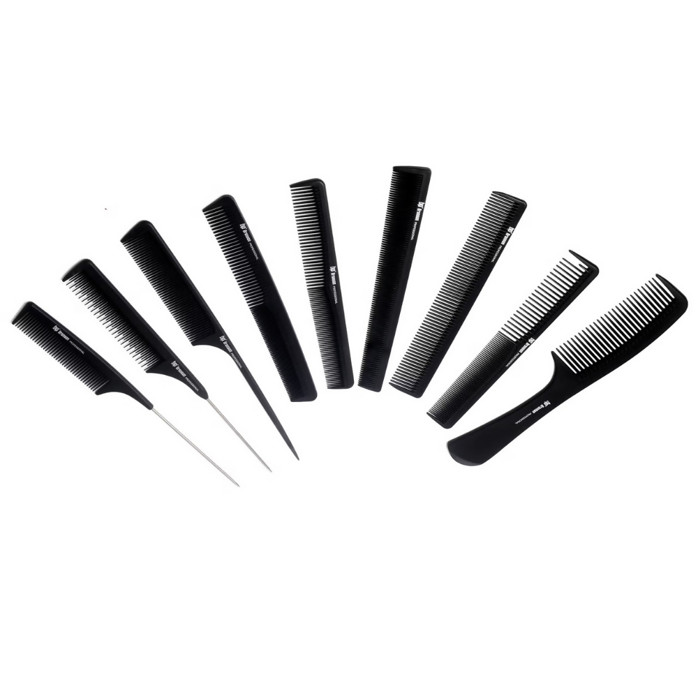Bronson Professional 9 Pcs Hair Combs Set | Grocsy