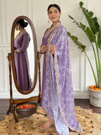The52 Viscose Silk Fabric work Straight cut Kurta, Pant and Dupatta Set | Grocsy