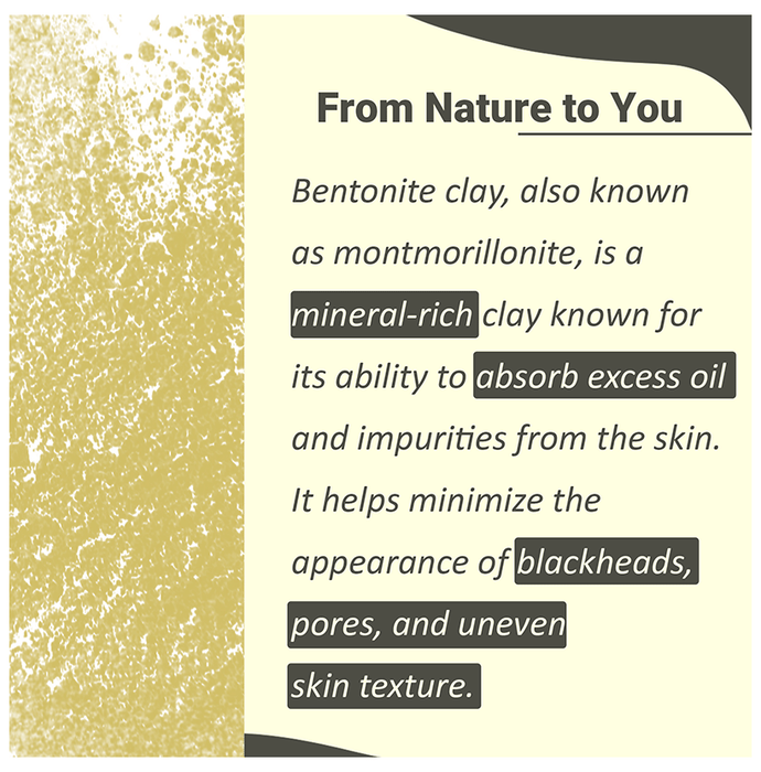 Minature Bentonite Clay Powder | Grocsy