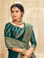 Saree Mall Ethnic Motifs Woven Design Zari Sarees | Grocsy