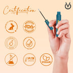 CHIPMUNK Strike Out Metallic Liquid Eyeliner - 21 Mykonos Blue | Grocsy