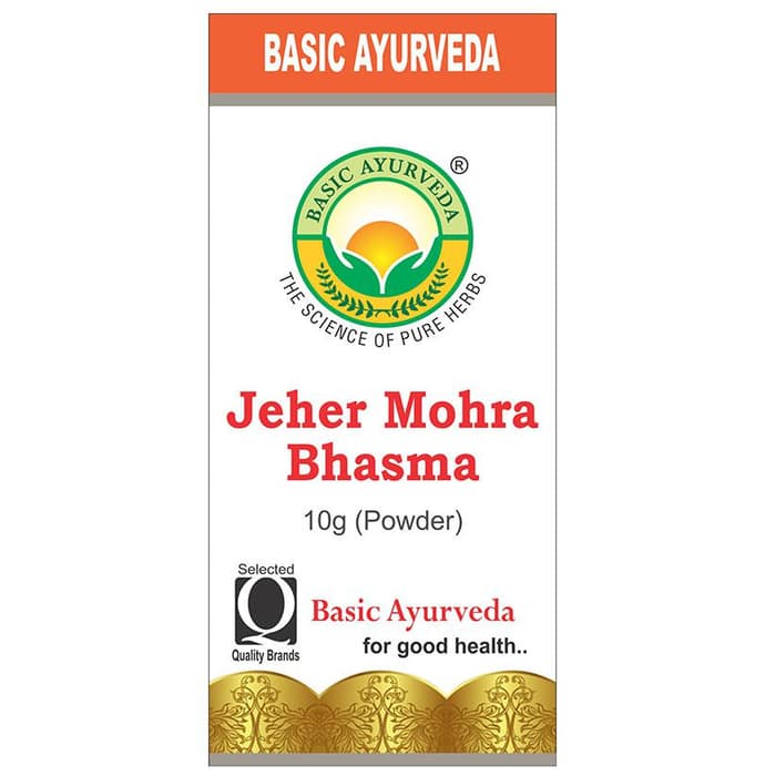 Basic Ayurveda Jeher Mohra Bhasma | Grocsy
