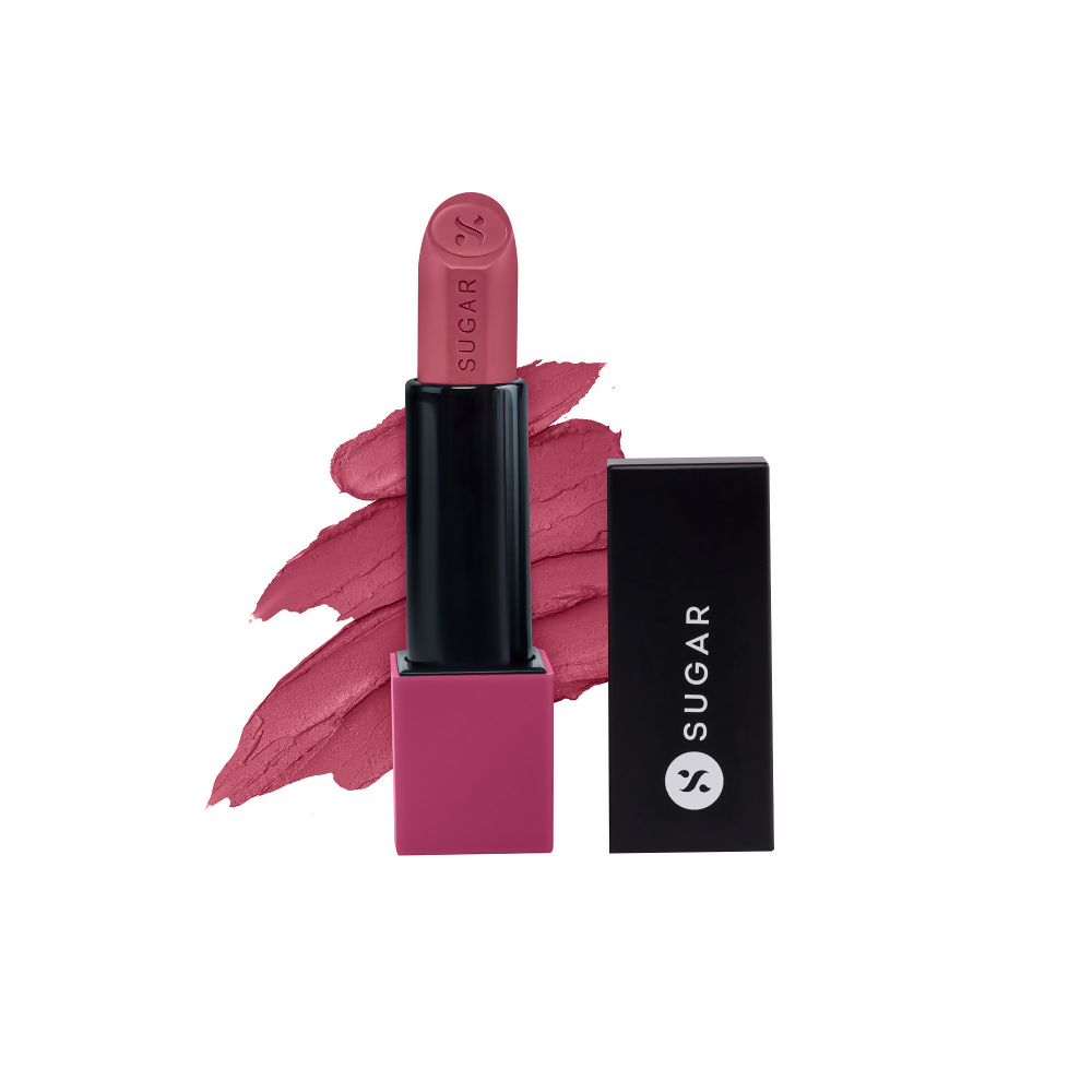 SUGAR Glide Peptide Serum Lipstick with Vitamin E - 05 Parisian Pink | Grocsy