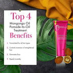 Mielle Organics Mongongo Oil Pomade To Oil Treatment | Grocsy