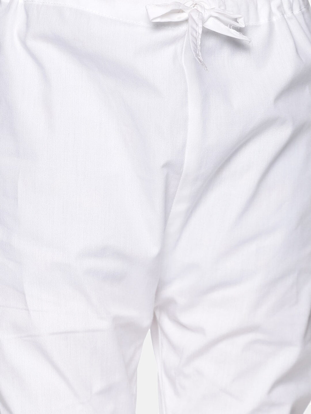 Sethukrishna Boys Gold-Toned & White Woven Design Kurta with Pyjamas | Grocsy