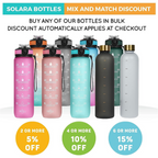 SOLARA Unbreakable Water Bottle - Hunter Green | Grocsy