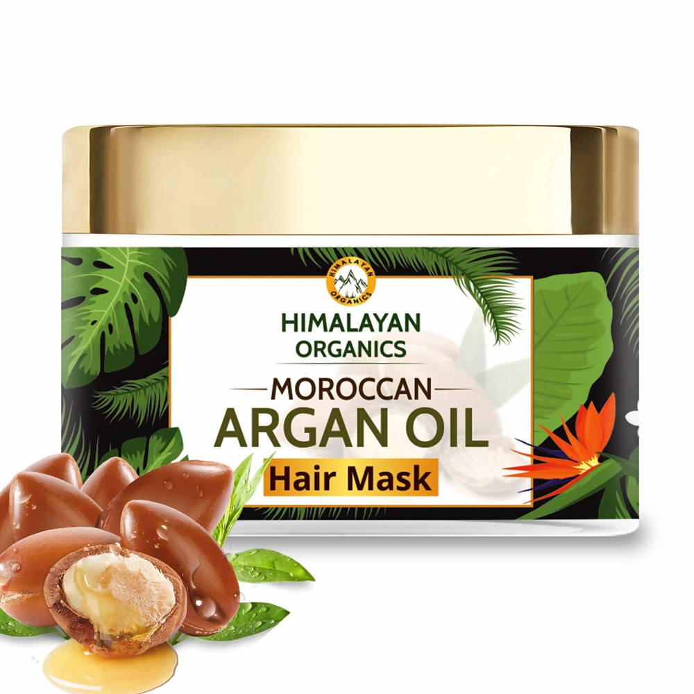 Himalayan Organics Moroccan Argan Hair Mask | Grocsy