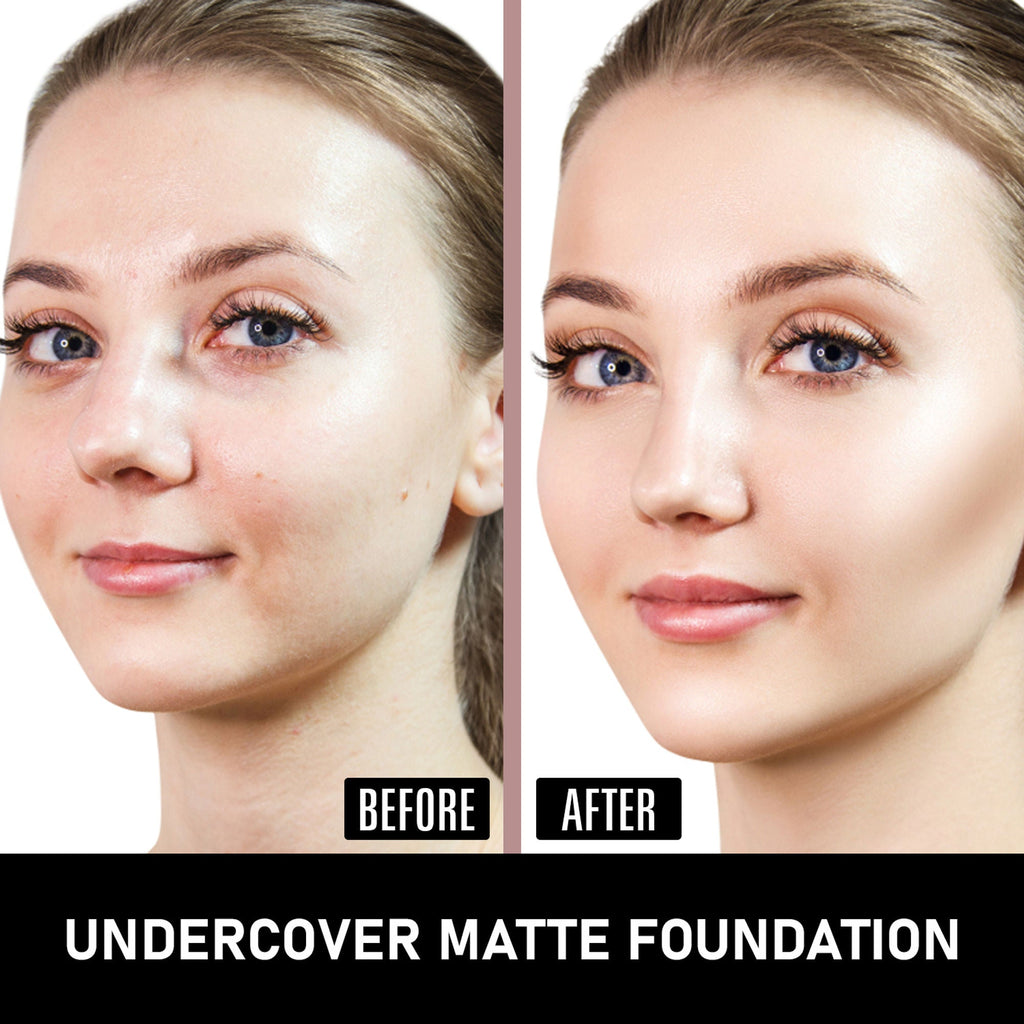 Matt Look Undercover 24Hr Full Coverage & Oil Control Matte Foundation - Beige | Grocsy