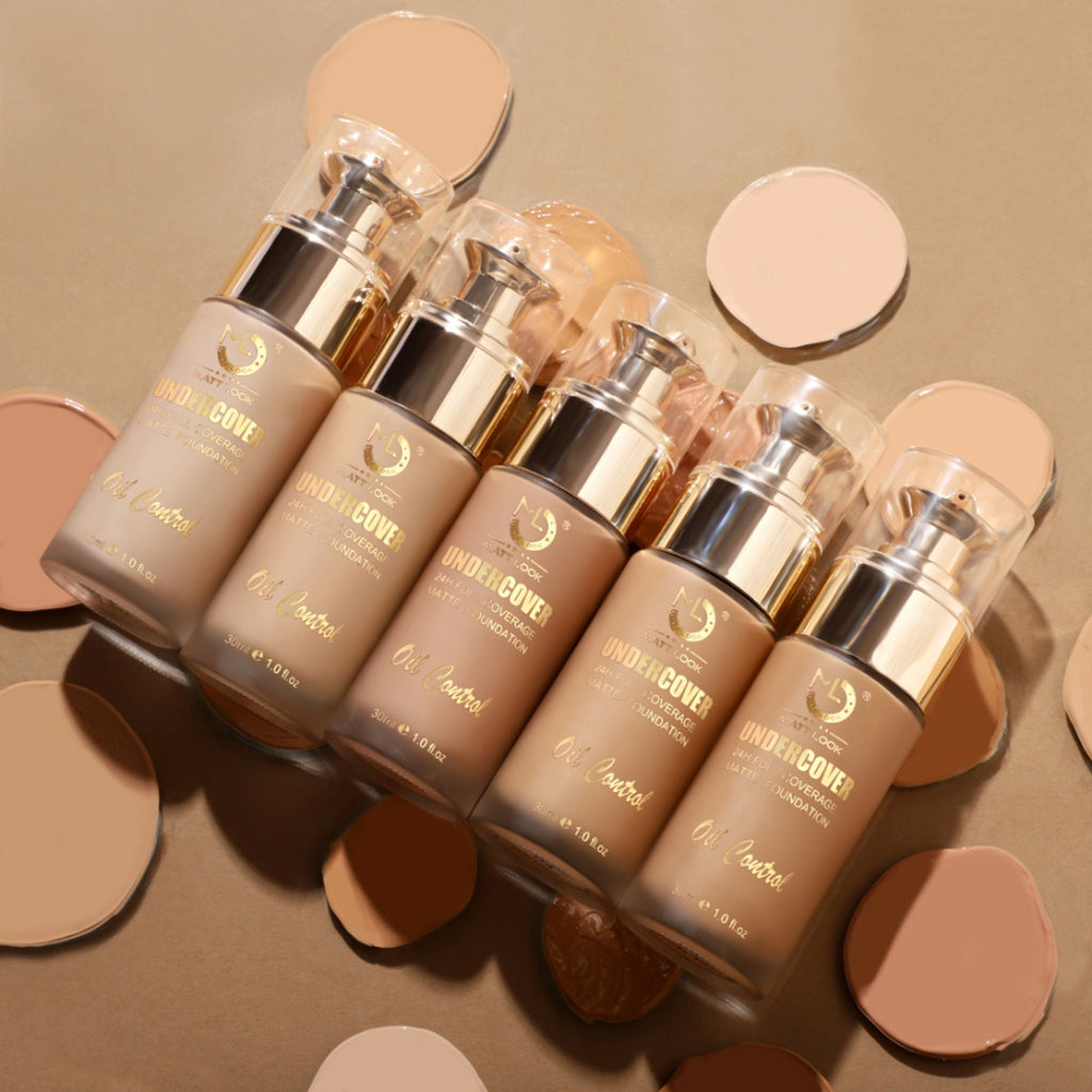 Matt Look Undercover 24Hr Full Coverage & Oil Control Matte Foundation - Beige | Grocsy