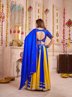 Monjolika Fashion Multicolor Viscose Cotton Navratri Chaniya Choli For Festival | Grocsy