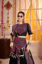 Monjolika Fashion Multicolor Viscose Cotton Navratri Chaniya Choli For Festival | Grocsy