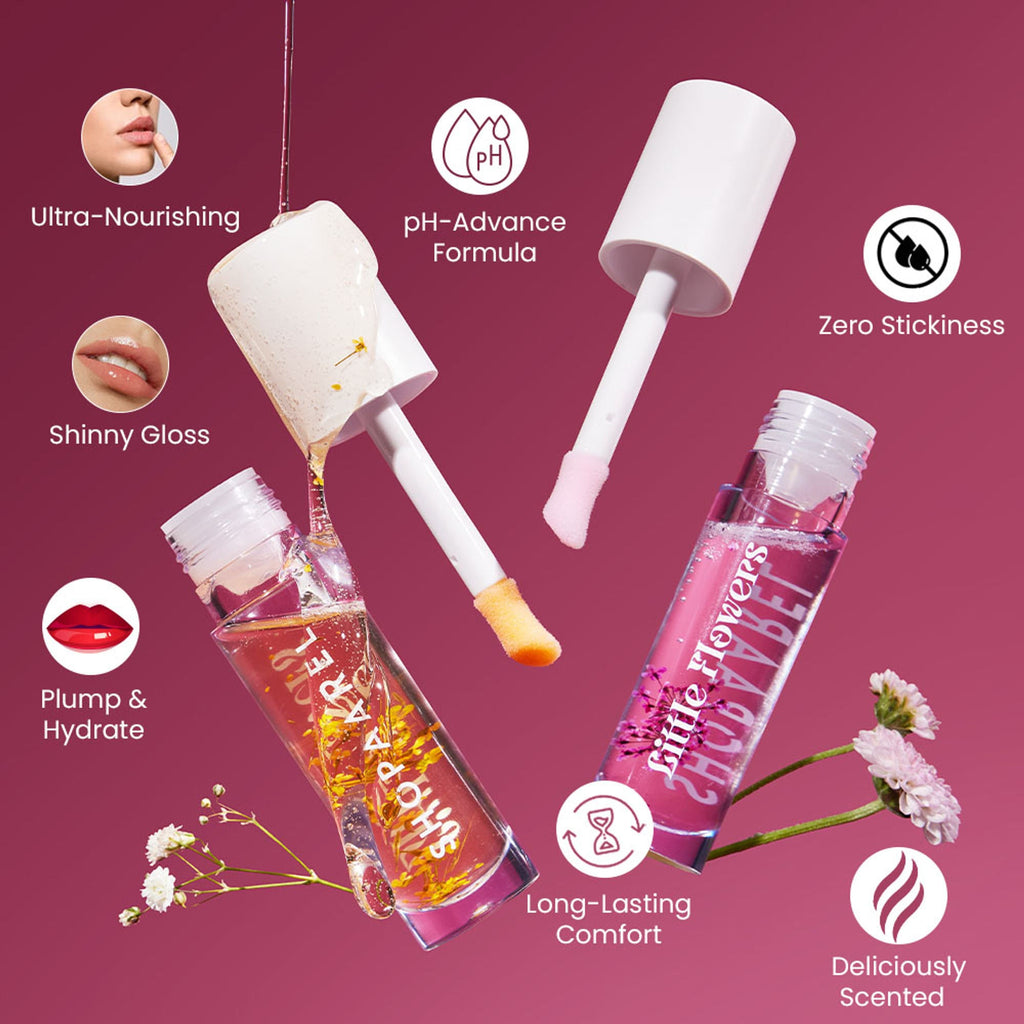Shopaarel Little Flower Lip Gloss - Bubble | Grocsy
