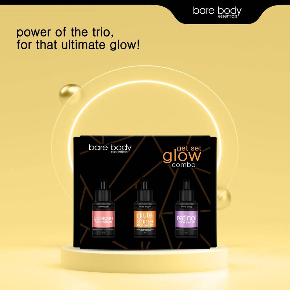 Bare Body Essentials Get Set Glow Combo | Grocsy