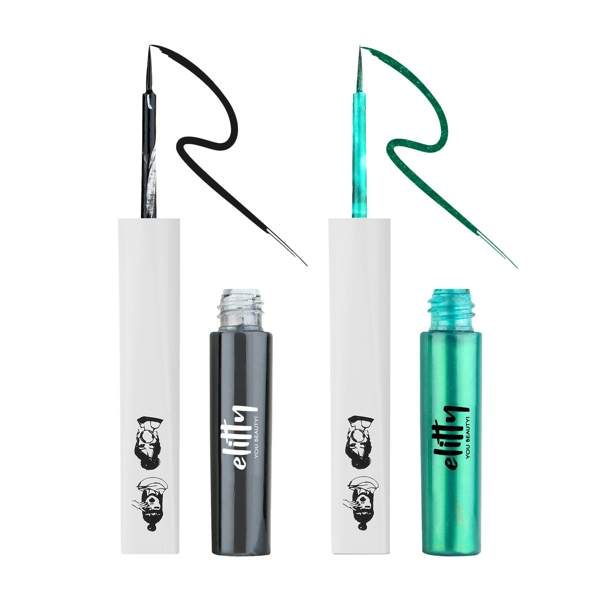 Elitty Eye Gotta Feeling Wildchild Pop Color Eyeliner Combo | Grocsy