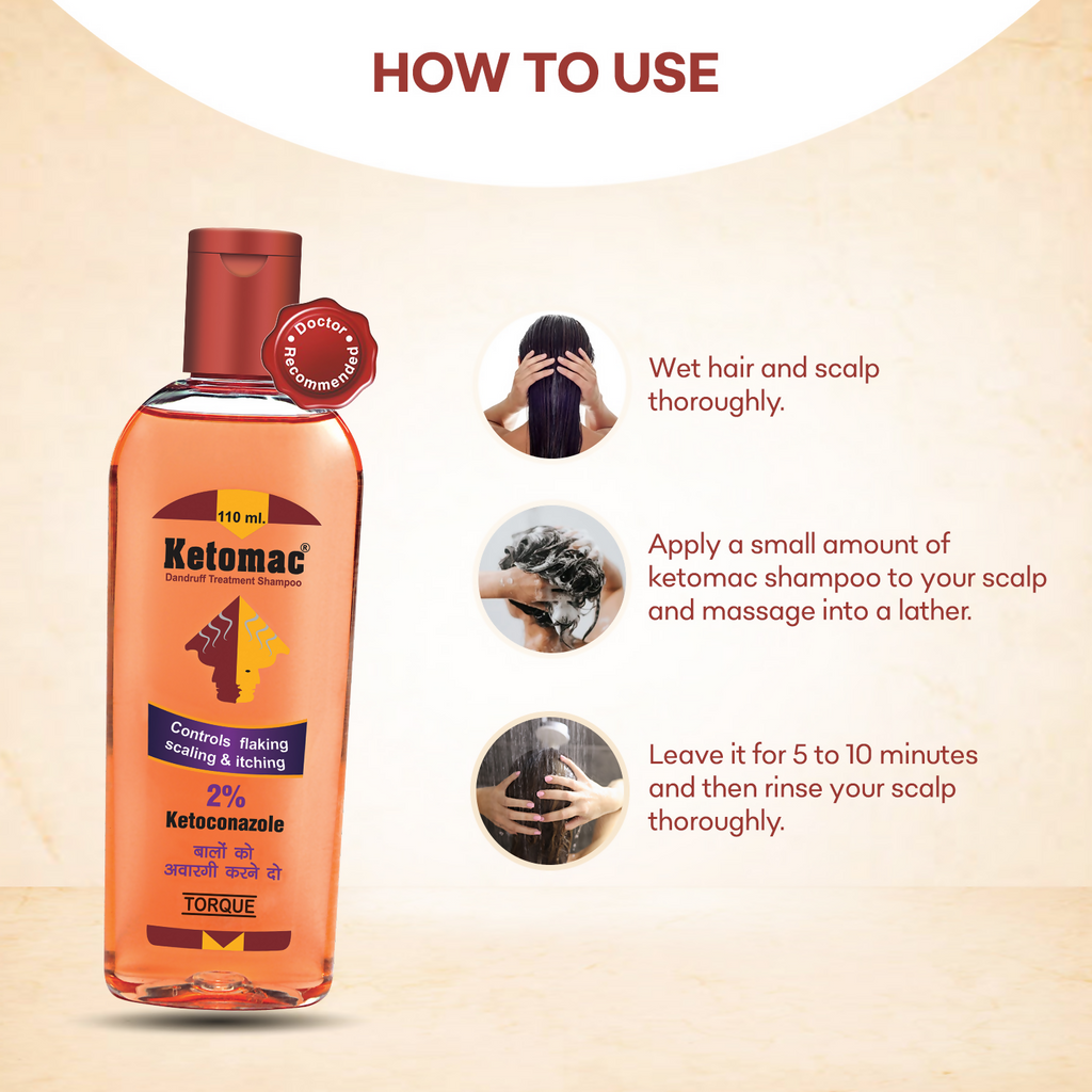 Torque's Ketomac Dandruff Treatment Shampoo | Grocsy