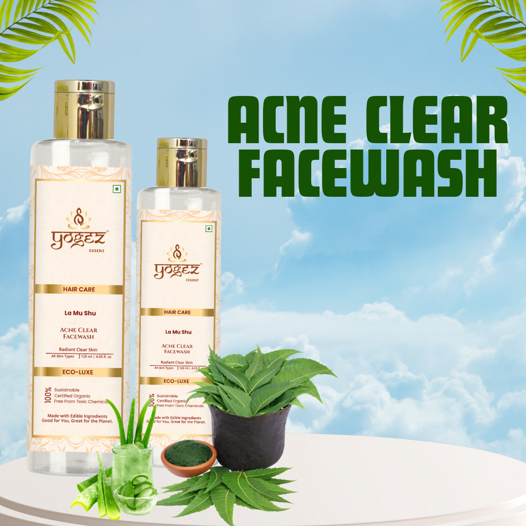 Yogez La Mu Shu Acne Clear Facewash | Grocsy
