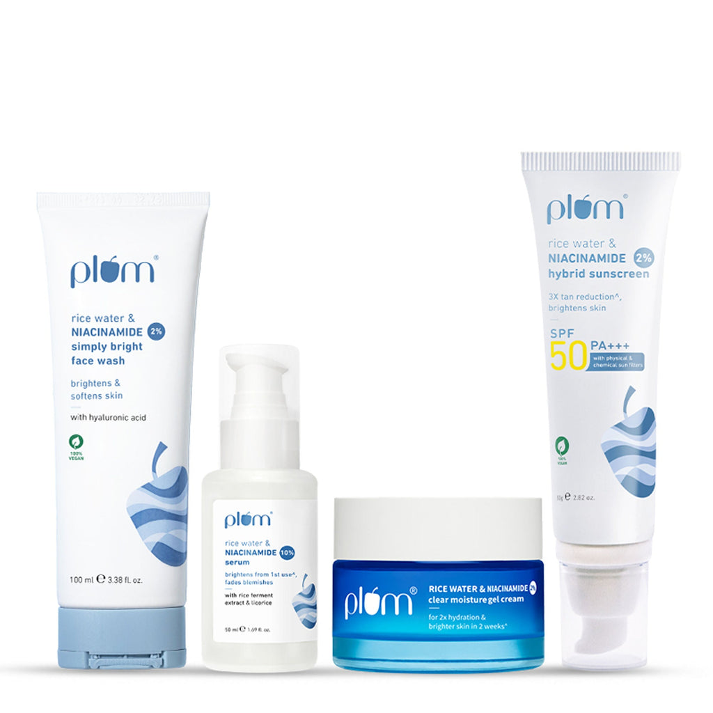 Plum Niacinamide CSMS for Brightening & Hydrated Skin Tightens Pore, Fades Blemishes & Hydrates | Grocsy